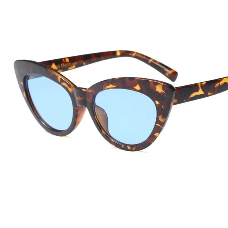 Белые женские солнцезащитные очки кошачий глаз, большие размеры, новая мода, винтажные Роскошные элегантные солнцезащитные очки, женские леопардовые коричневые солнцезащитные очки Cateye