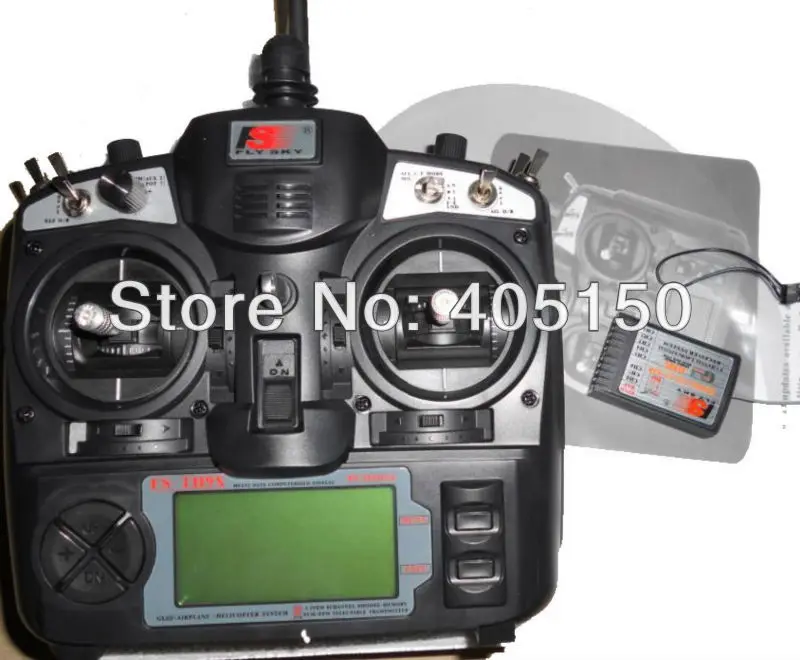 

Original FS-TH9X Radio Control with LCD Display Free Shipping by China Air Mail