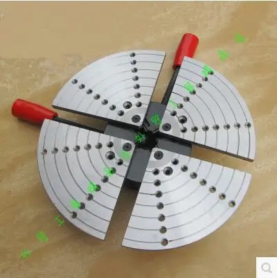 Токарный станок по дереву " /100 мм Самоцентрирующийся патрон с шагом и 10" плоскими губками