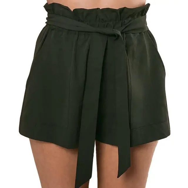 HIRIGIN gorące lato casual szorty plaża Wysoka talia krótki Fashion Lady kobiety -