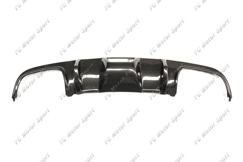 2008-2011 Mercedes Benz  W204 C63 Sedan VORSTEINER Style Rear Diffuser CF (3)