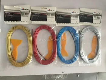 

Update 3 Car styling sticker Insert type Air Outlet Decoration Strip for mazda 3 6 2 5 CX-5 cx5 CX-7 CX-3 323 ATENZA accessories