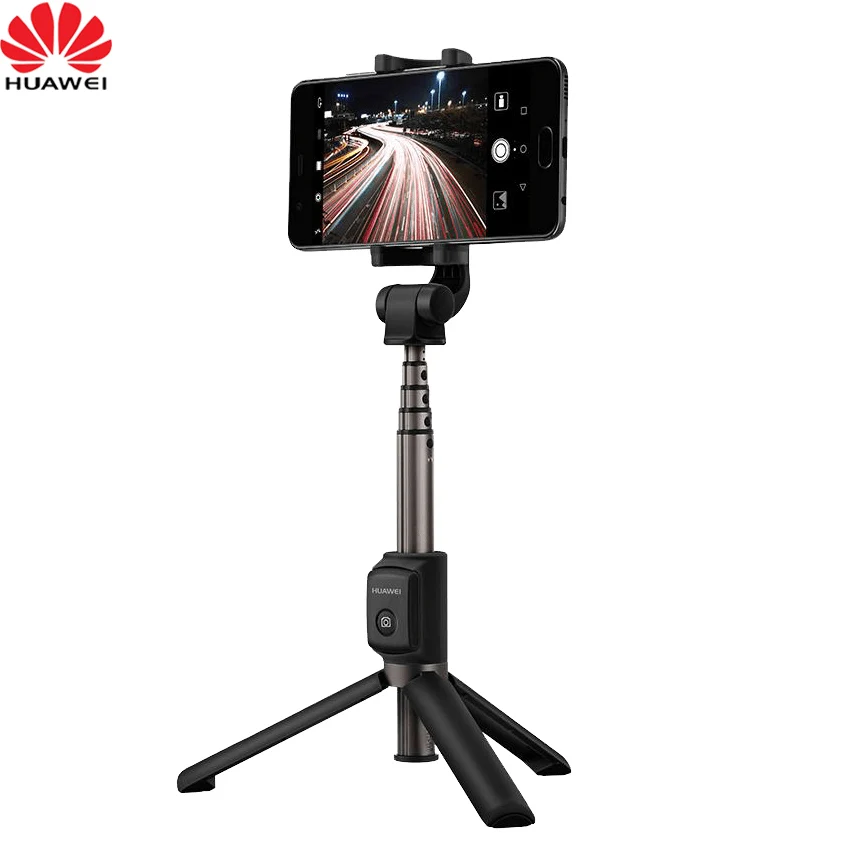 Huawei Black huawei Honor дорожный штатив Беспроводная селфи палка AF15 портативный Bluetooth 3,0 монопод для iOS/Android/huawei смартфон - Цвет: Huawei Black