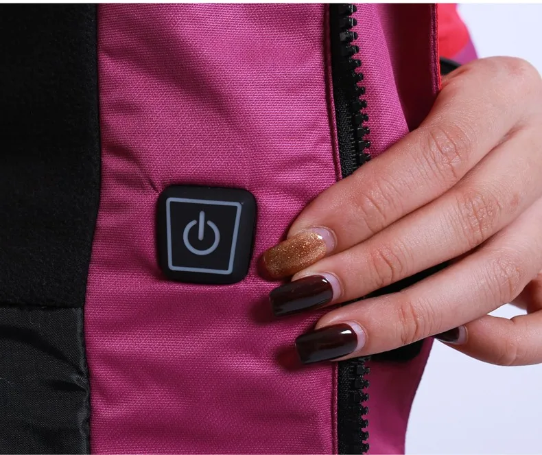 7.4V Brand Windstopper Softshell Jacket Women Winter Skiing Snowboarding Hiking Jacket Female Waterproof Outdoor Sportswear Coat (10)