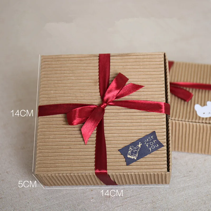 14*5*14cm Kraft Paper Aircraft Cardboard Pack Boxes Roasted Wild