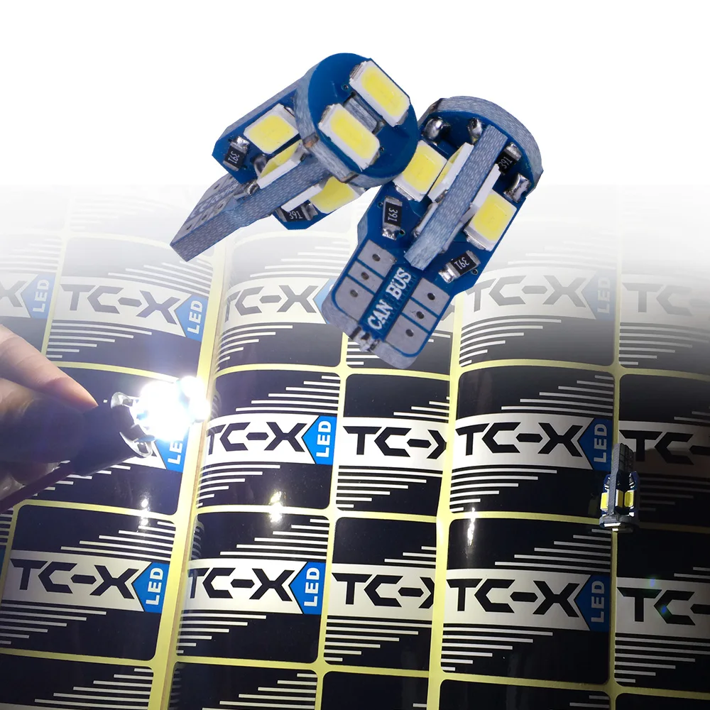 TC X t10 Светодиодные лампы canbus 5730 задней стороне светильник авто тюнинг