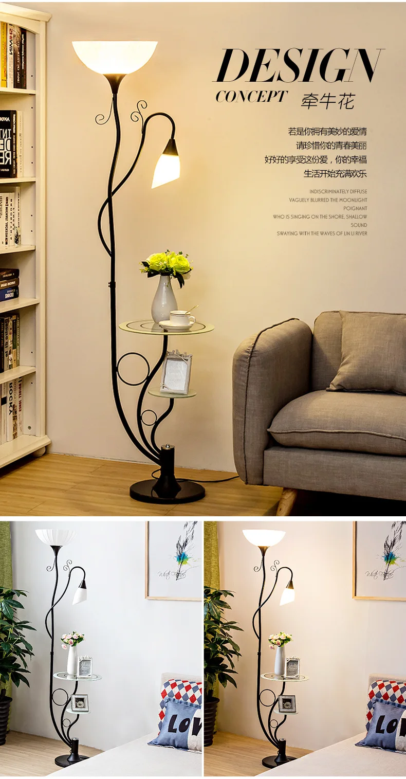 Tanie Nordic biurko lampa podłogowa nowoczesna lampa na podłogę do sypialni sklep
