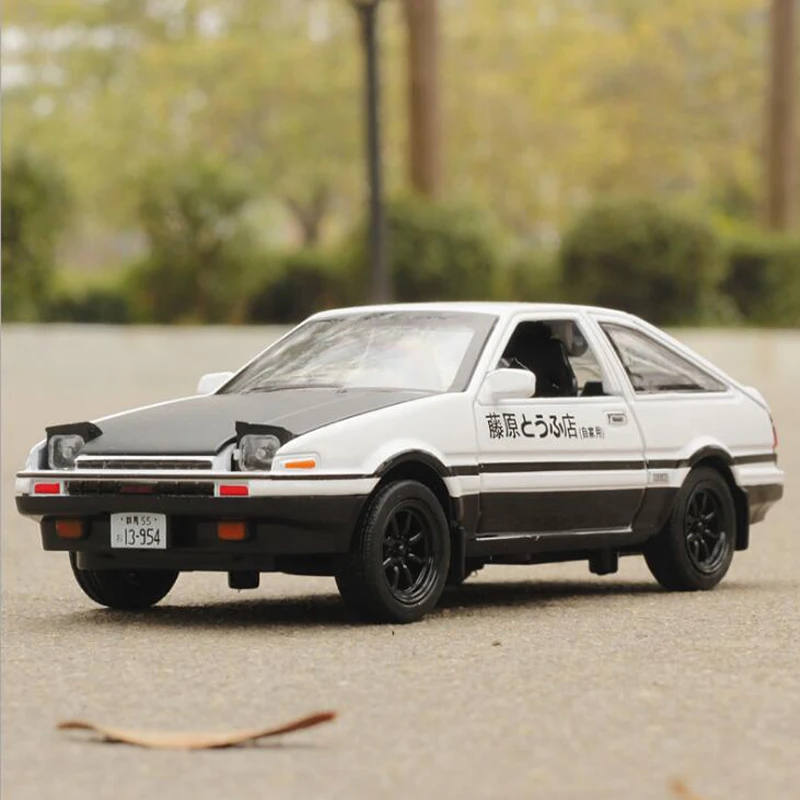 

1:32 Alloy Car Model Anime Cartoon Fast Furious With Pull Back Sound Light Cars for Boy Toys