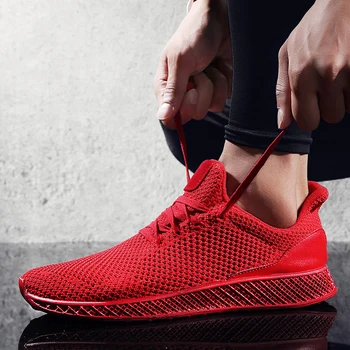 

Vogue New Designer Casual Shoes Men Future Theory Footwear For Male Fly Weave Men Shoes Hollow Sneakers Chaussure Homme