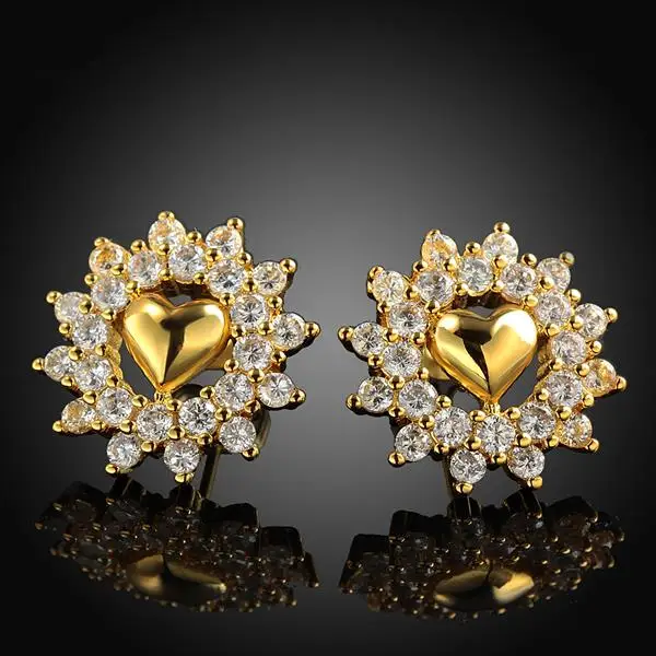 18k Gold Earrings For Kids Platinum 026 Luxury 18k Gold Earrings For Kids Platinum 026 Luxury Baby 83326 Aaaaaa In Stud From Jewelry