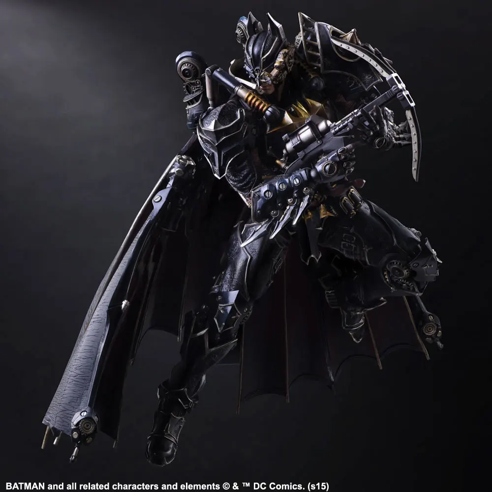 PLAY ARTS 25 см Timeless паровой панк Бэтмен Gotham by Gaslight фигурка модель игрушки