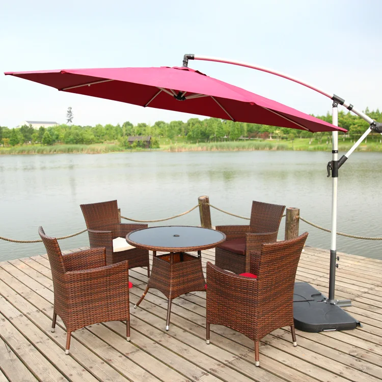 Summer high end outdoor umbrellas Rome umbrella sun umbrella banana