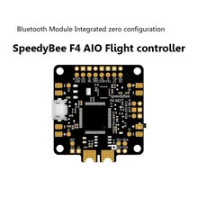 Novo Controle de Vôo OSD Integrado Betaflight SpeedyBee F4 Controlador de Vôo Módulo BLE para Corridas de Freestyle Zangão FPV AIO