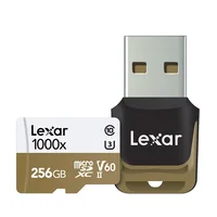 lexar micro sd כרטיס Lexar Micro SD כרטיס מקצועי 1000x 150MB / s 32GB קלאס 10 64GB 128GB TF פלאש קורא כרטיסי זיכרון עבור מצלמת ספורט Drone (5)