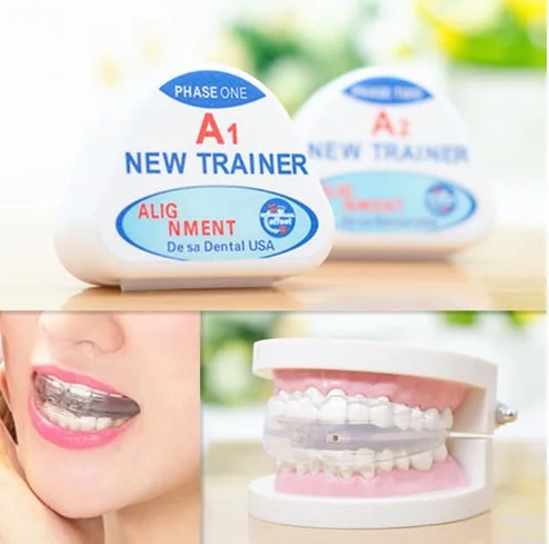 

2Box Teeth Corrector Orthodontic Retainer Soft+Hard Two Phases Straightening