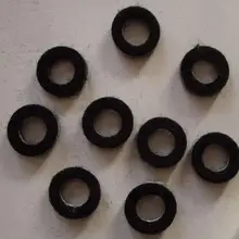 50 шт. шерсть колодки для труба клапана 17.5 мм