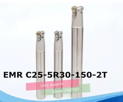 EMR C25-5R30-150 сверла с индексируемым плечевым концом, фрезерование инструментов, вставка карбидных вставок RPMT1003/RPMW1003