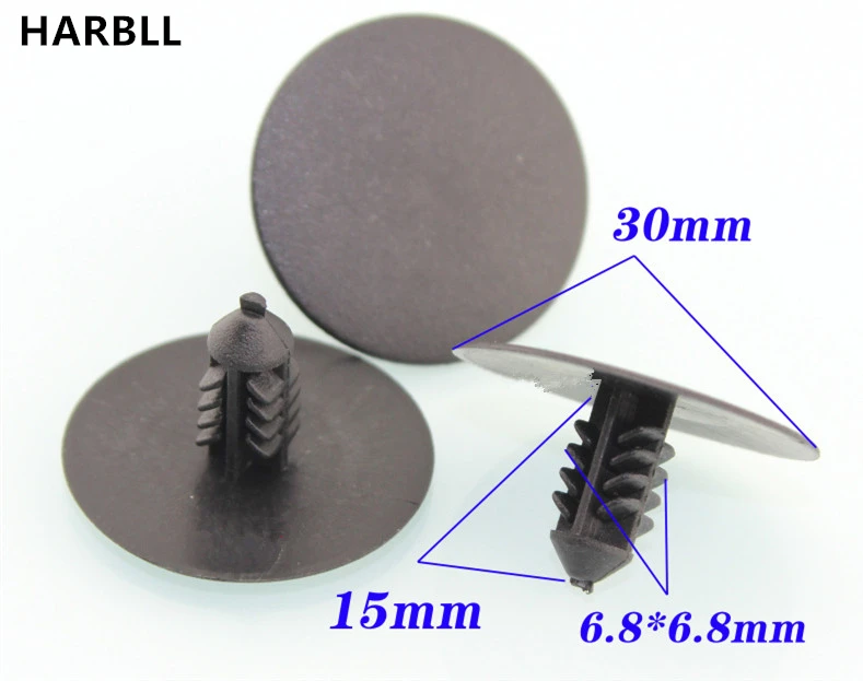 

HARBLL 10PCS Lid sound insulation cotton lining clip for Chevrolet love CD Europe Cruze Lok Feng cool plastic fasteners