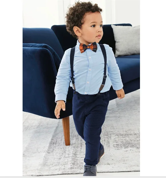 Children Clothing Autumn Boys Clothes Gentleman Back School Outfit Kids Clothes For Boys Clothing Sets 1 2 3 4 5 6 Year