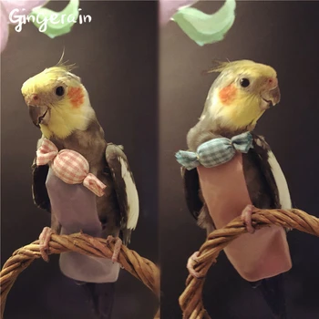 

Gingerain Bird clothes Parrot clothes diaper A sugar original hand-made custom bird clothes diaper A sugar