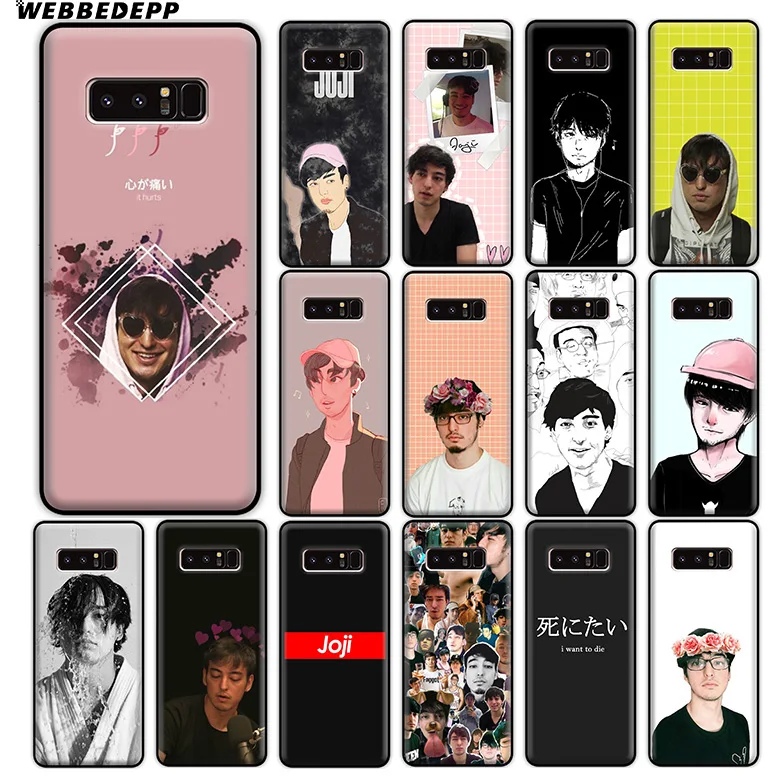 WEBBEDEPP Joji Miller JojiMiller Мягкий силиконовый чехол для Samsung Galaxy A9 A8 A7 A6 Plus 2018 A5 A3 2017 2016 Note 9 8