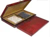 Wholesale cheap Chinese Go Game Set Leather Box Goban Board and Stones 2