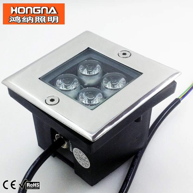 

Free Shipping AC85-265V High Power LED 4W Underground Lamp Waterproof IP68 Outdoor Lighting Buried LED Lamp