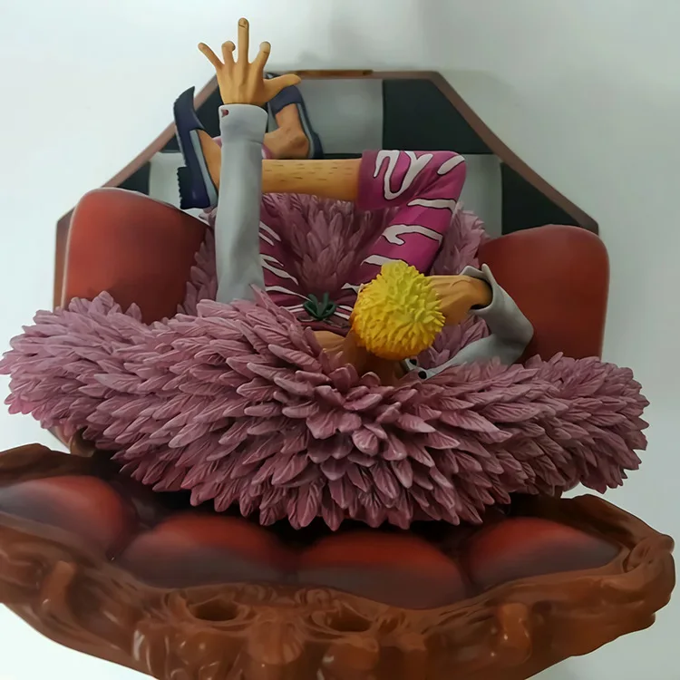 1 шт. японского аниме one piece GK Donquixote Doflamingo сидячая статуя Ver. 1/7 Масштаб ПВХ фигурка модель игрушки кукла