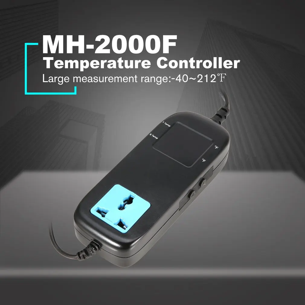 MH 2000F цифровой PID микрокомпьютер контроллер температуры охладитель розетка
