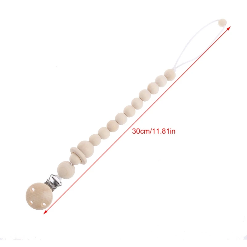 Детские младенческие малыши пустышка соска щит деревянная цепь клип держатели-B116