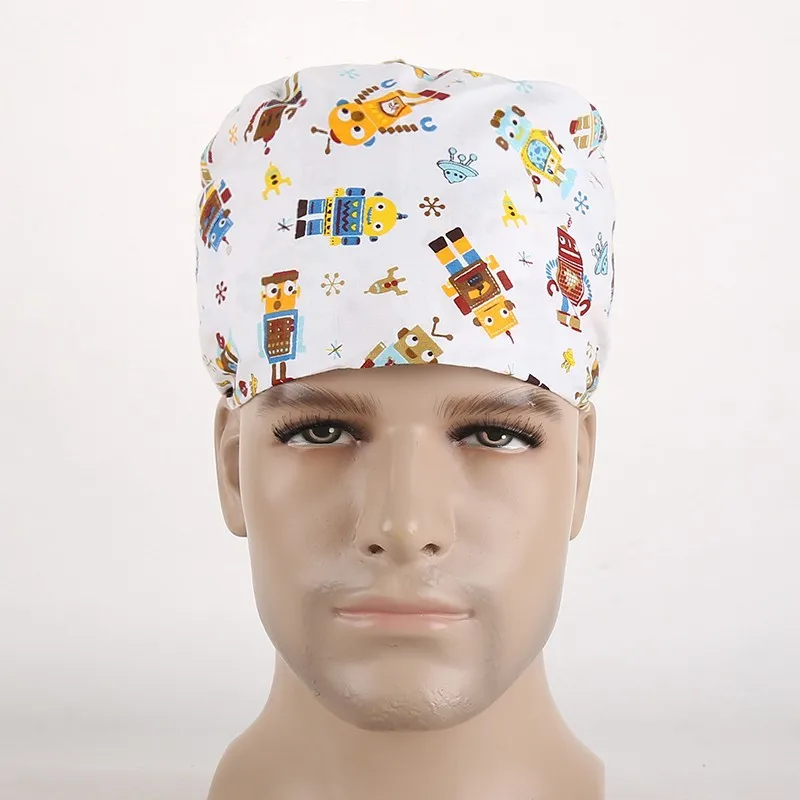 surgical scrub caps ,lab caps,skull caps 100 cotton one size IN SOLID