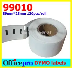 160 Х Rolls Dymo Совместимые 99010 9010 Стандартный Адрес Этикетки 89 х 28 мм 350 В Рулоне Seiko Этикетке