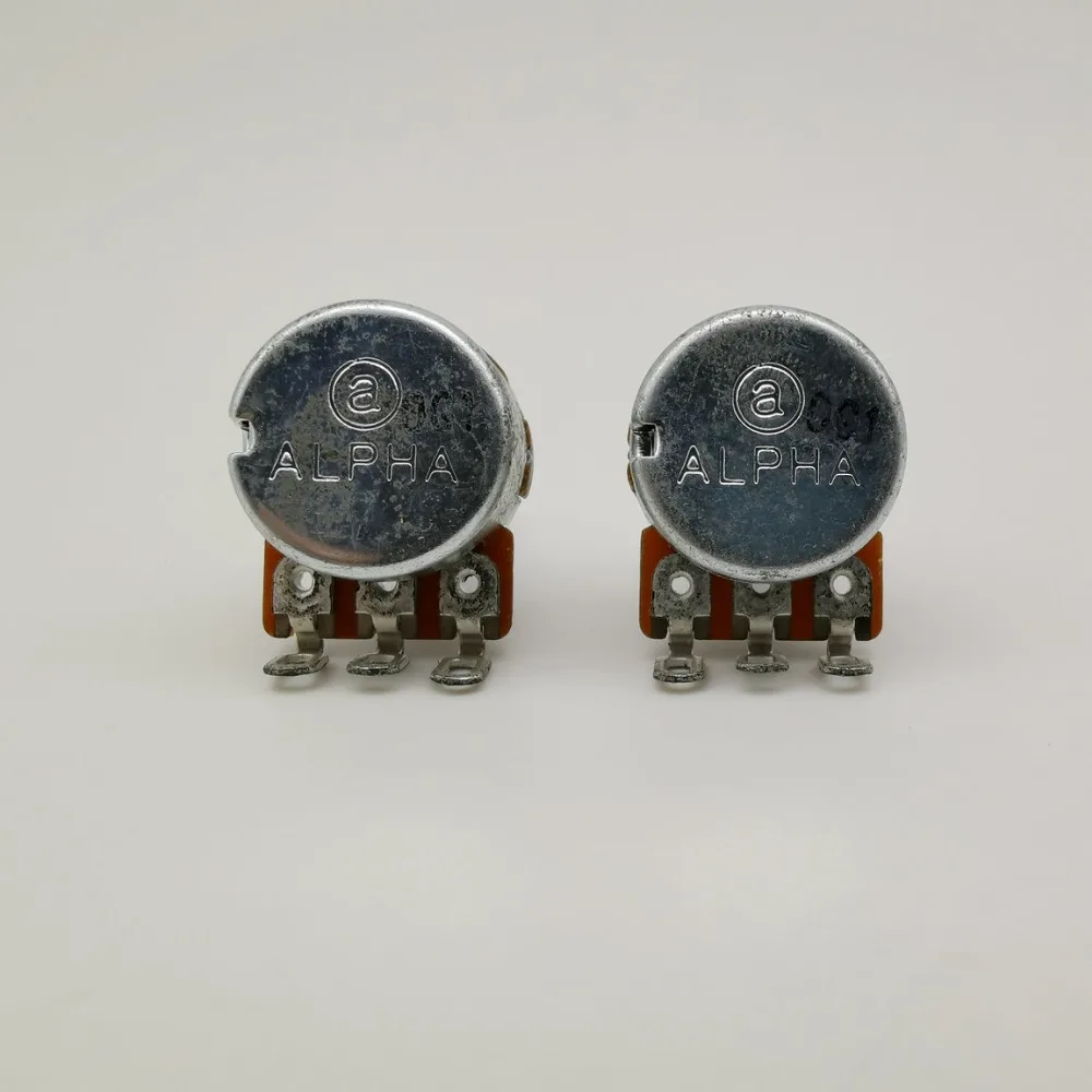 

Alpha Potentiometer Guitar volume Tone A500K / B500K Potentiometer Suitable for Double coil pickups