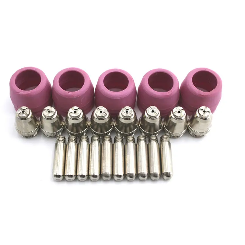 Lot De 30 Consommables Pour Chalumeau Plasma CUT40/50 - Électrodes, Buses WSD-60, Compatibles AG60 SG-55