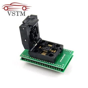 

Original TQFP48 LQFP48 QFP48 to DIP48 Socket 0.5mm Pitch Programming Adapter MCU Test IC socket Programmer adapter Socket