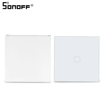 86 Type SONOFF T433 RF 433mhz Panel Wall Remote Touch Control LED Light for Sonoff T1 EU/UK SONOFF RF/ 4CH PRO Wifi Smart Home