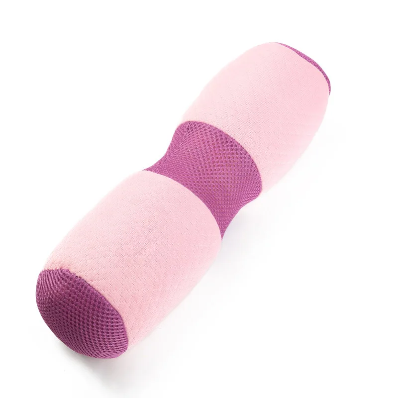 Многофункциональная подушка для йоги Красивая попа подушка для медицинского ухода медленный отскок шеи палка для йоги фитнес Акцизы аксессуары - Цвет: Розовый