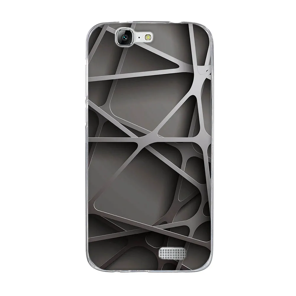 Чехол для Huawei Ascend G7 C199 мягкий чехол из ТПУ с 3D рисунком задние чехлы телефона