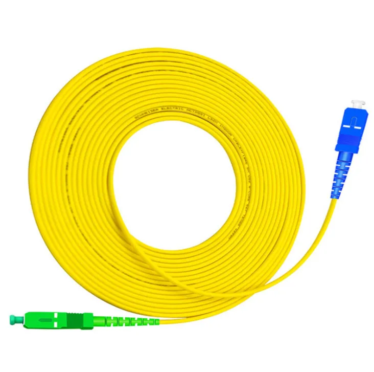 1 м SC APC в SC UPC SC PC G657A волоконный патч-кабель, перемычка, патч-корд Simplex 2,0 мм SM Patchcord