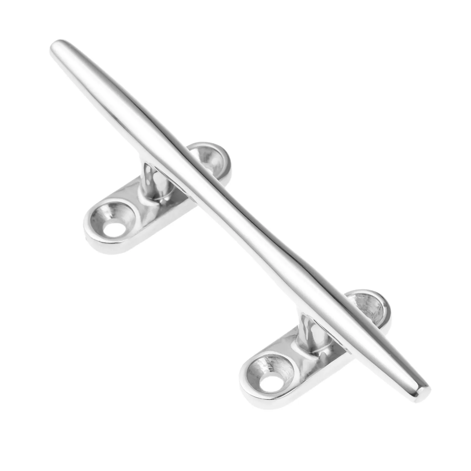 

gohantee 1 Pc Boats Accessories Marine Bollard Yacht Stainless Steel Base Boat Dock Deck Rope Cleats Sailing Lock Bolt 125mm 5"