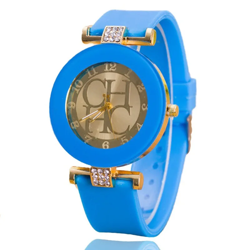 

New Mens Watch Simple Casual Ladies Watch Quartz Watch Silicone Crystal Watch Women Watch 2019 Relogio Feminino Wrist Watch Hot