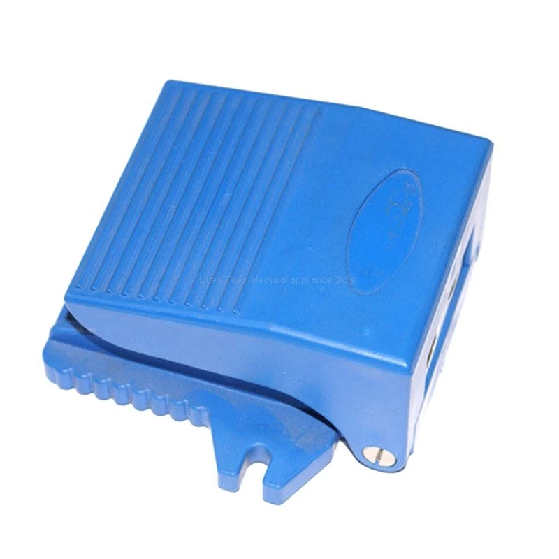 

2 Way 2 Position Foot Operate Pneumatic Pedal Valve Blue 3FM210-08