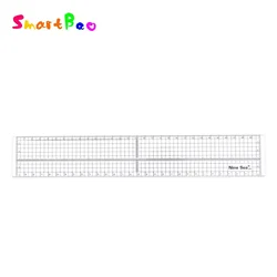 Règle de Patchwork 30cm bordée par du métal; Règle droite résistante aux coupures pour patchwork de 0.4cm d'épaisseur #101 