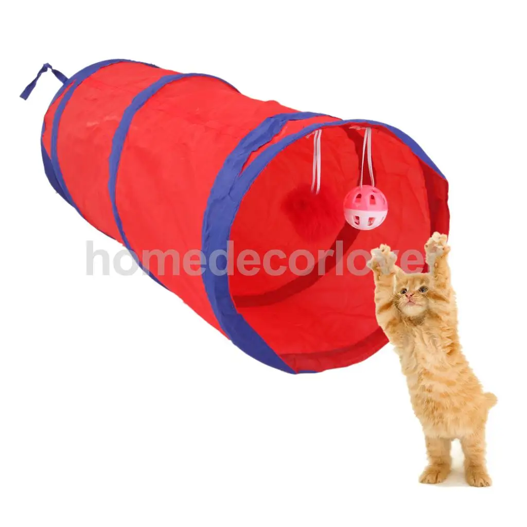 Pop Up Cat Dog Pet Favor Play Tunnel Exercise Activity Toy Camouflage