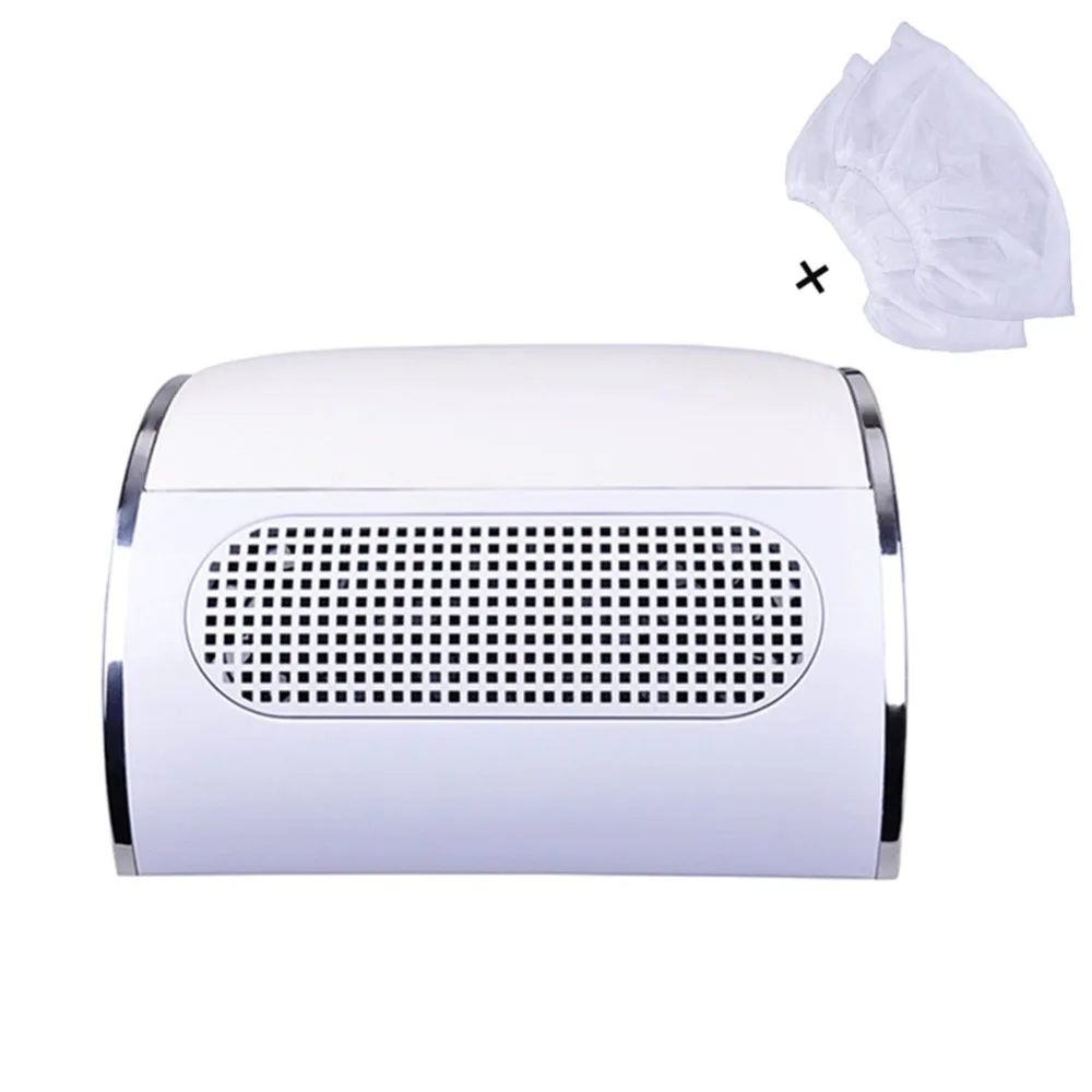 

2018 Nail Dust Suction Collector Manicure Salon Tools Vacuum Cleaner with 3 Powerful Fan EU Plug Nail Art Equipment New Arrival