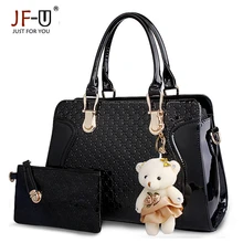 2016 Composite Bag Blue Patchwork Women Messenger Bags Women Leather Bags Handbags sac a main bolsa