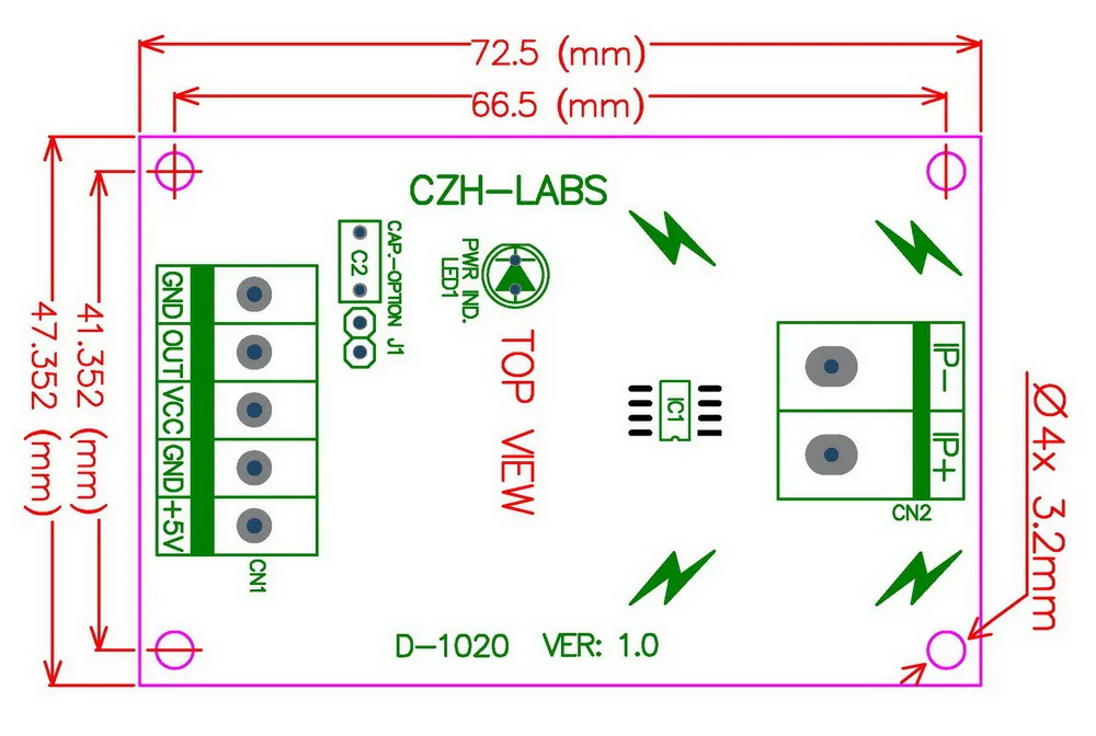 DIN рейка +/ 5 ампер AC/DC модуль датчика тока на базе ACS712|dc current sensor module|sensor modulecurrent |