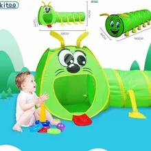 Новая детская палатка akitoo, специальный тоннель, детская игрушка, наружная Защита окружающей среды, канал для альпинизма