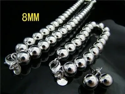 

Price from the manufacturer High quality 925 jewelry 925 Silverjewelry set bracelet earrings free pla ...