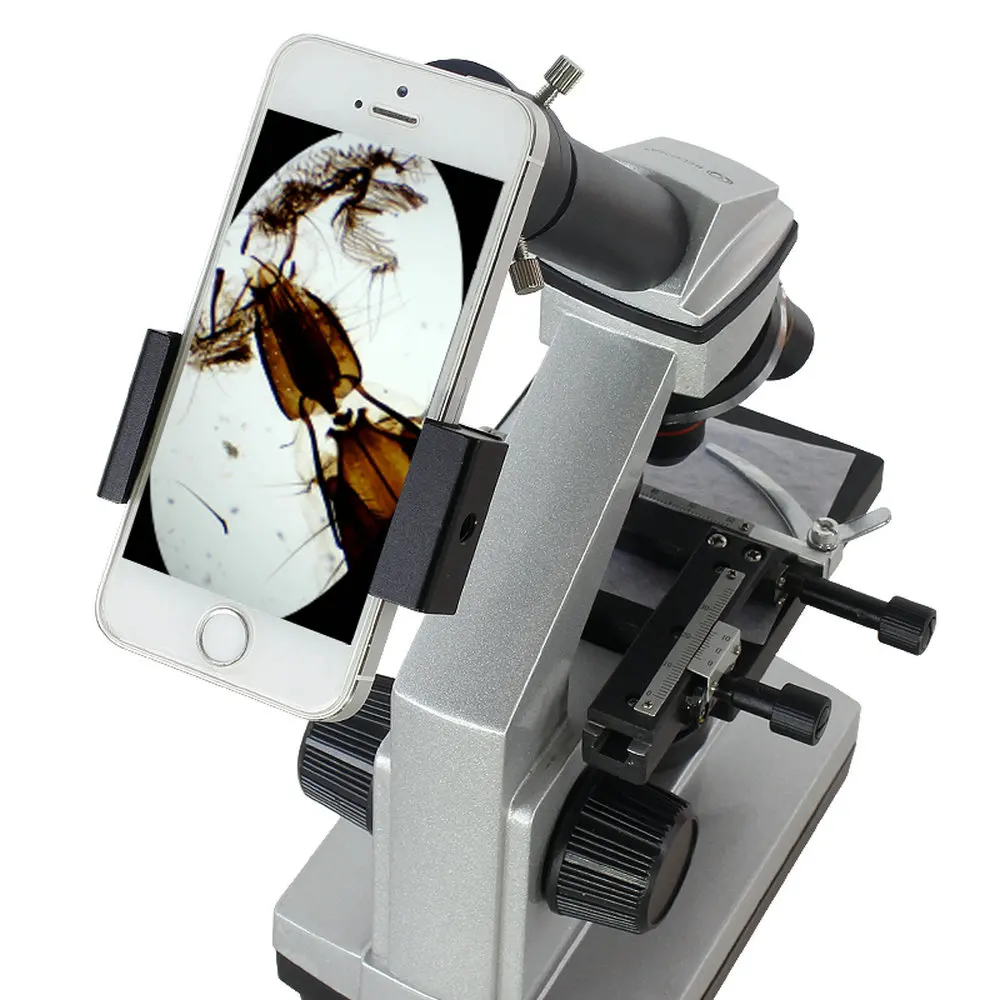 

All Metal Telescope & Microscope Lens Adaptor Smartphone Camera Adapter for Eyepiece Tube Outside diameter 24~36mm